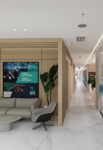 BTC Networks Egypt Corporate Office - Concept Design