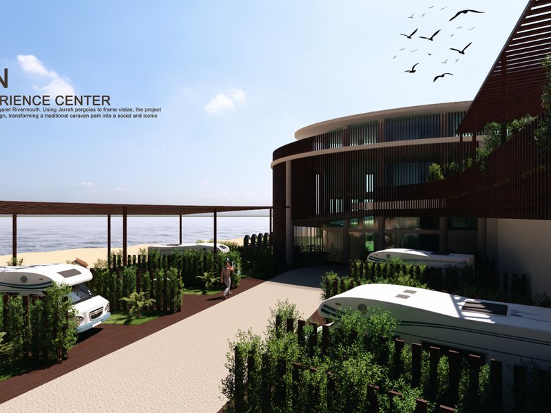 THE FRAMED HORIZON    A Coastal Experience Center