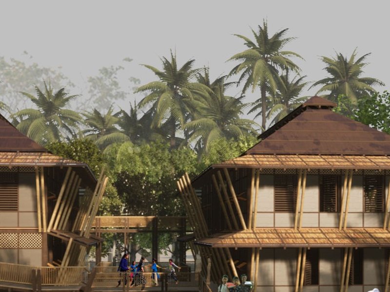 A Climate Adaptive Learning Center for the Vulnerable Southern Coastal Communities