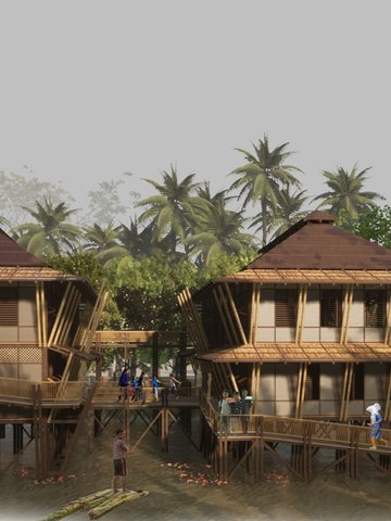 A Climate Adaptive Learning Center for the Vulnerable Southern Coastal Communities