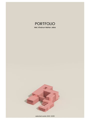 Undergraduate Portfolio