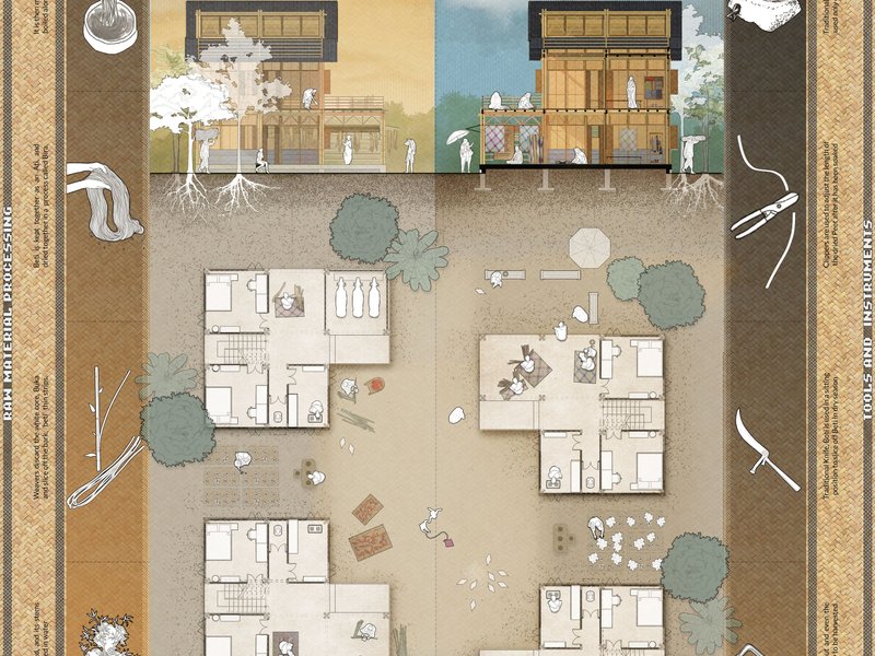 Sustaining the Shitolpati Heritage:   Adaptive and Resilient Housing approach for Flood-Prone Patikar  Settlements in Sylhet