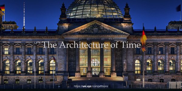 The Architecture of Time competition banner