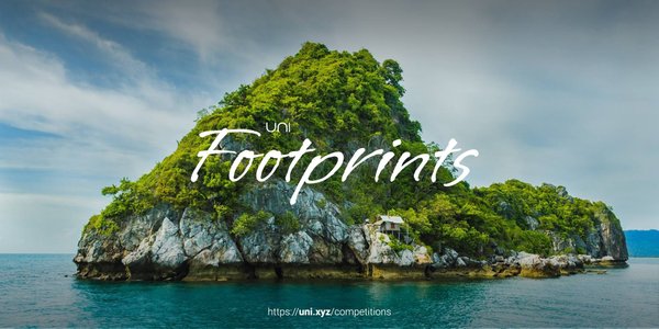 Footprints competition banner