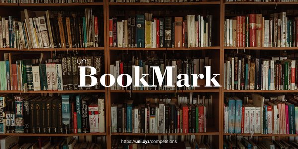 BookMark competition banner