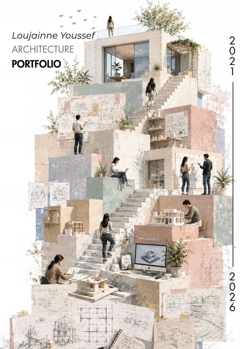 Architecture Portfolio 2021-2026 | Loujainne Youssef