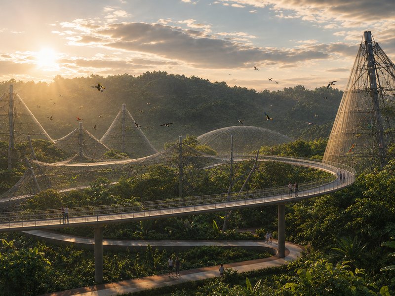 CENOZOIC PARK AND FREE FLIGHT AVIARY