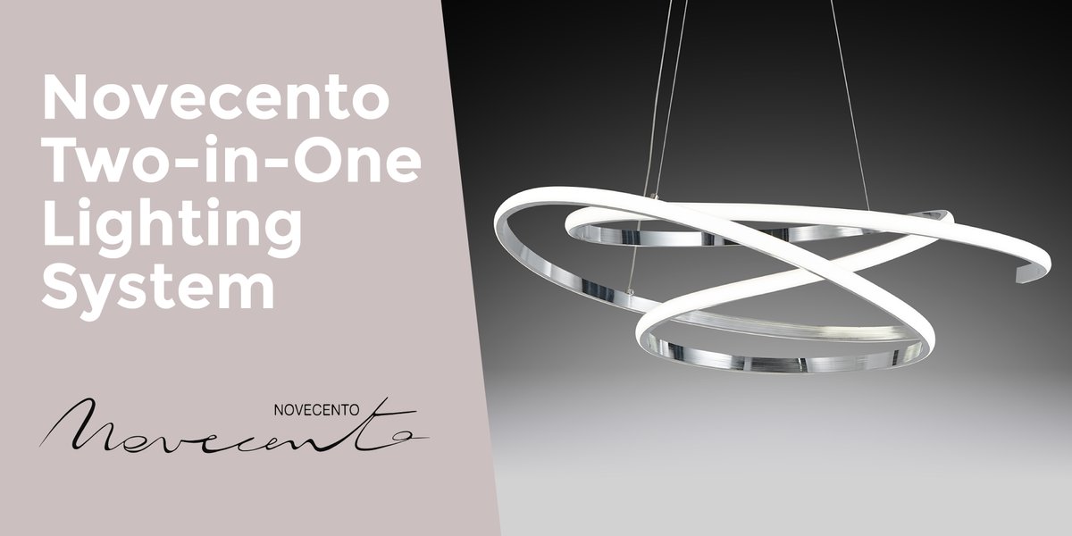 Novecento Two-in-One Lighting System