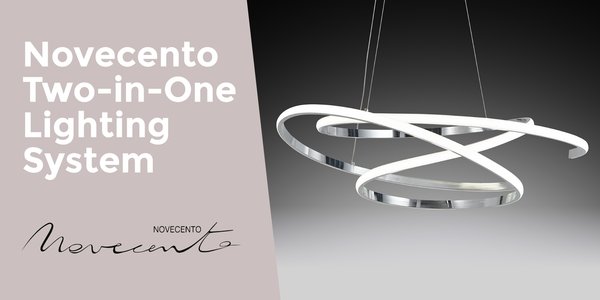Novecento Two-in-One Lighting System competition banner