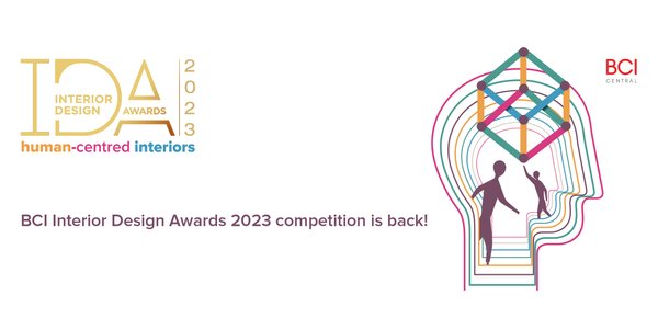 BCI Interior Design Awards 2023 competition banner