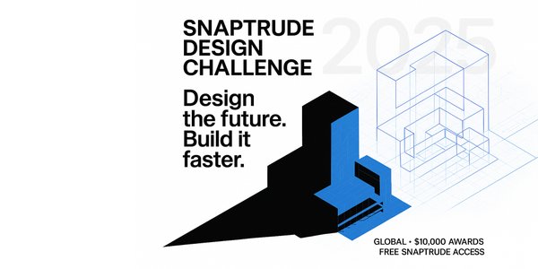 Snaptrude Design Challenge 2025 competition banner