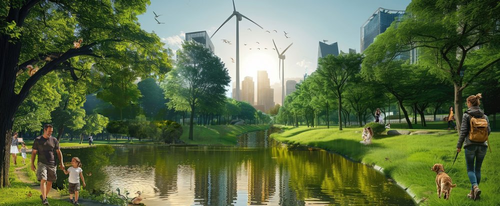 Future Energy Metropolis in Hamburg, Germany