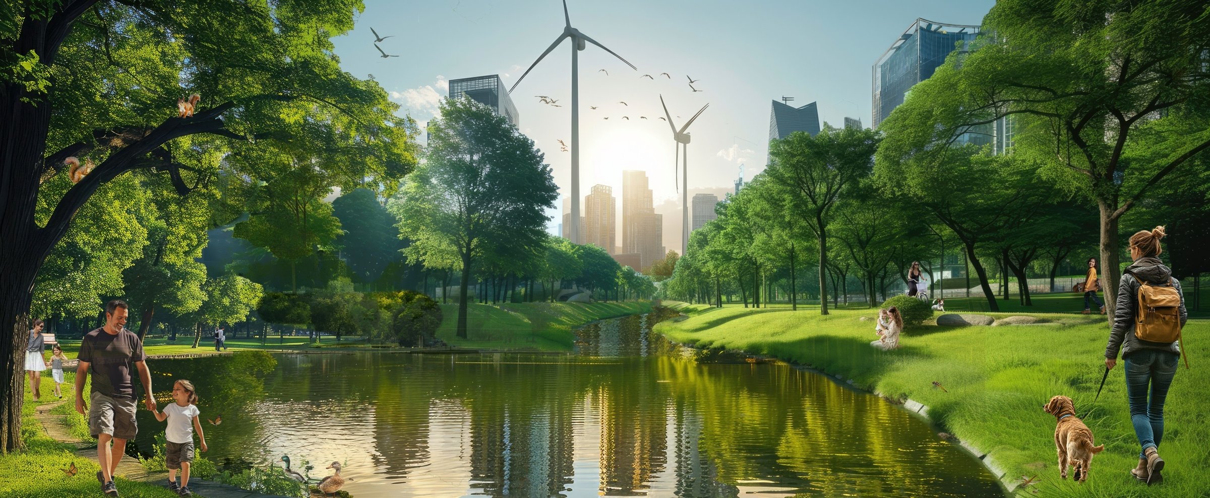 Future Energy Metropolis in Hamburg, Germany