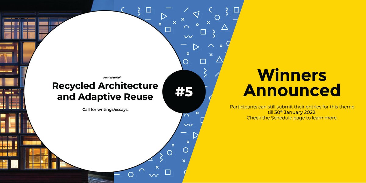 Recycled Architecture and Adaptive Reuse