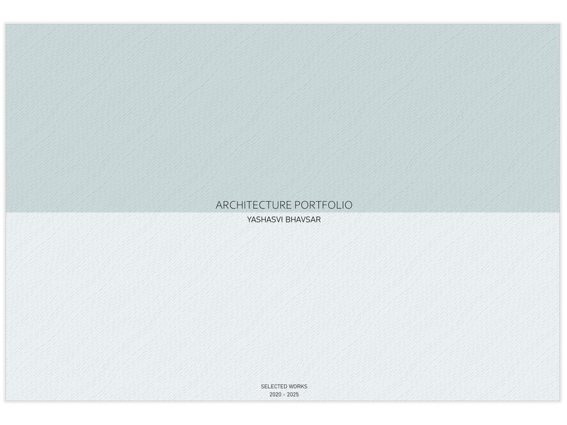 Architecture Portfolio