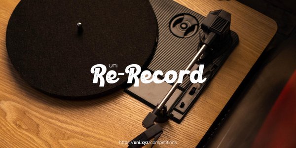 Re-Record competition banner