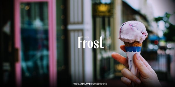 Frost competition banner