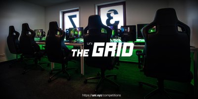The Grid competition banner