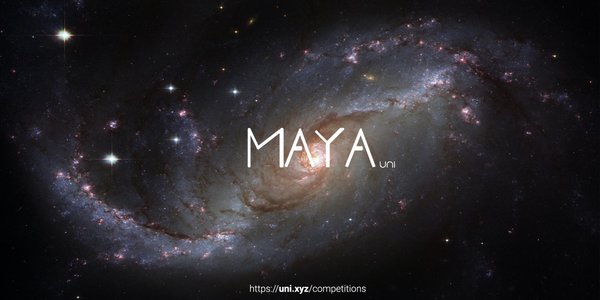 Maya competition banner