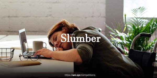 Slumber competition banner
