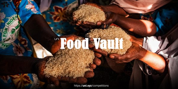 Food vault competition banner