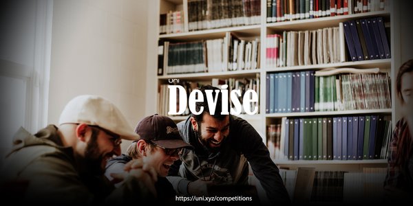 Devise competition banner