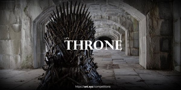 Throne competition banner