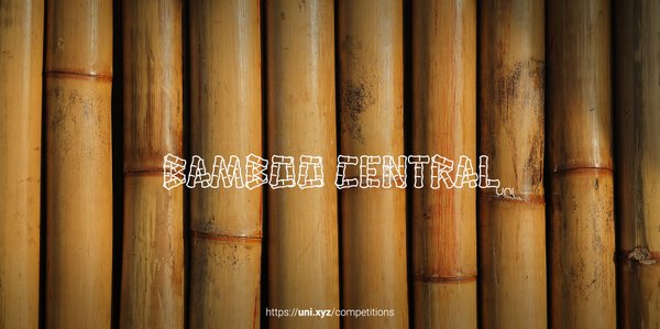 Bamboo Central competition banner