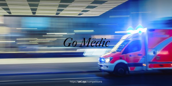 Go Medic competition banner