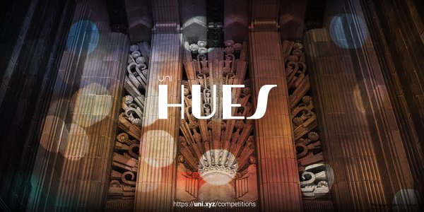 Hues competition banner