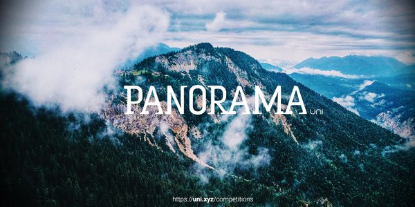 Panorama competition banner