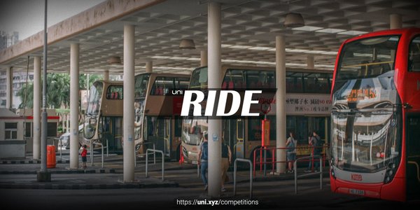 Ride competition banner