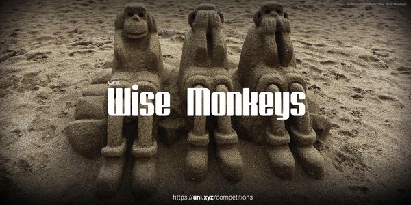Wise Monkeys competition banner