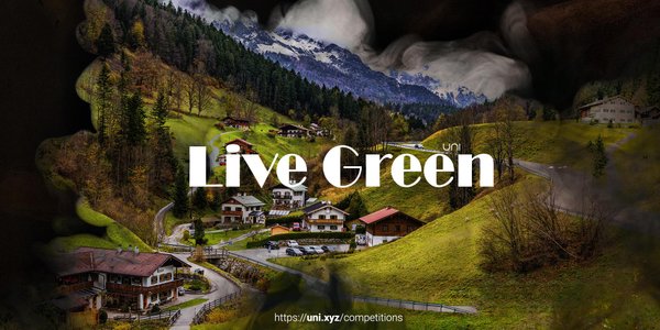 Live Green competition banner