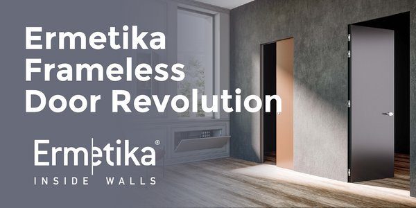 Ermetika Frameless Door Revolution competition banner