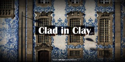 Clad in Clay competition banner