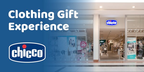 Clothing Gift Experience competition banner