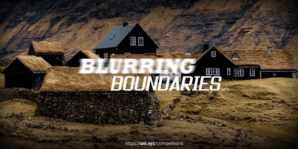 Blurring Boundaries competition banner