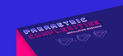 Parametric complexities Studio competition banner