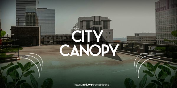 City Canopy competition banner