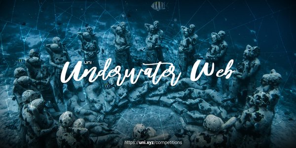 Underwater Web competition banner