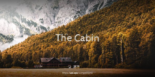 The Cabin competition banner