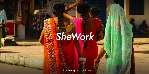 SheWork competition banner