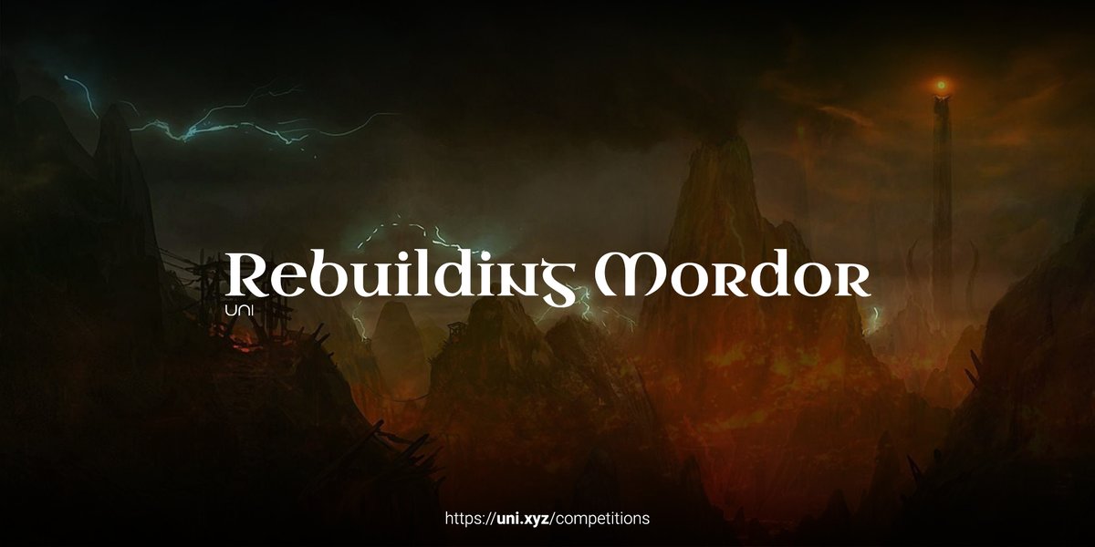 Rebuilding Mordor