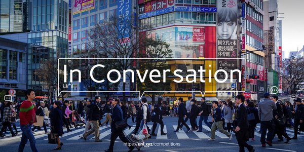 In Conversation competition banner