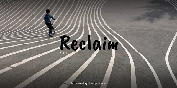 Reclaim competition banner