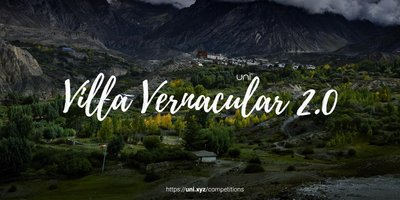 Villa Vernacular 2.0 competition banner