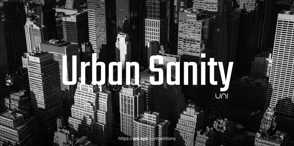 Urban Sanity competition banner