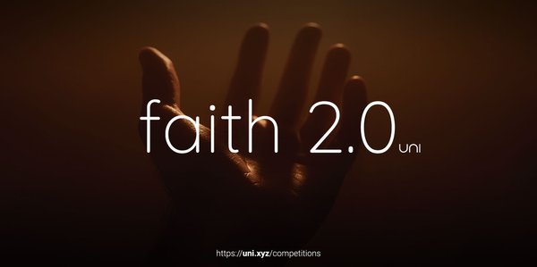 Faith 2.0 competition banner