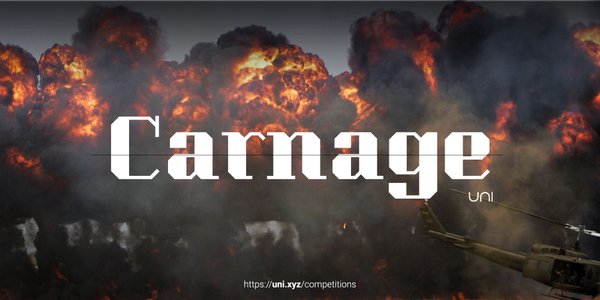 Carnage competition banner